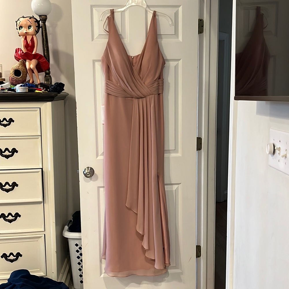 Brand new blush pink formal bridesmaid/formal gown size 20